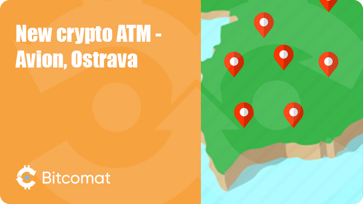 New crypto ATM installed: Avion, Ostrava