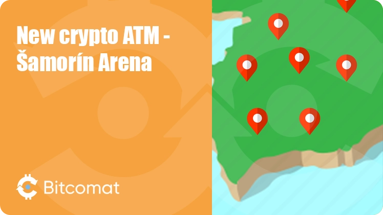 New crypto ATM installed: Šamorín Arena
